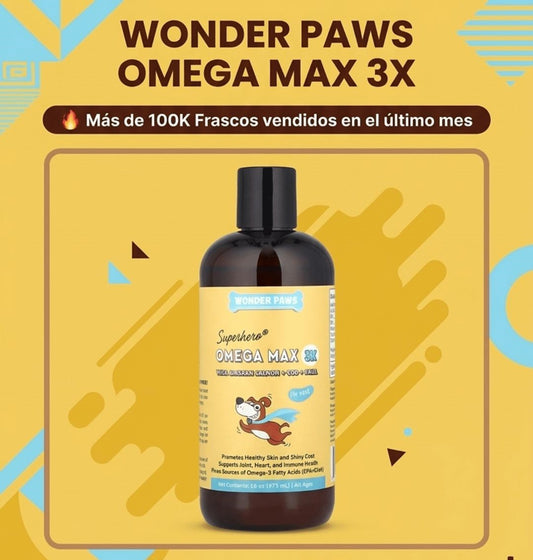 OMEGA MAX WOMDER PAWS PERRO